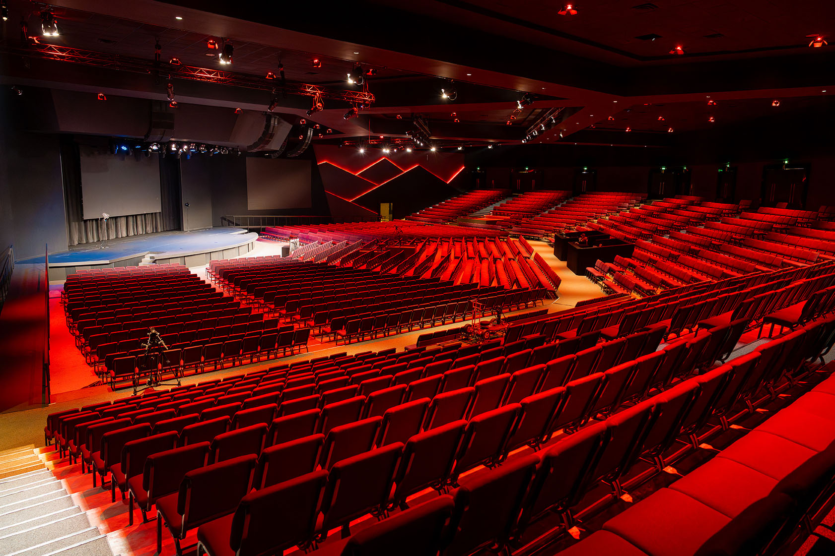 Salón tipo teatro de Las Cumbres Convention Center